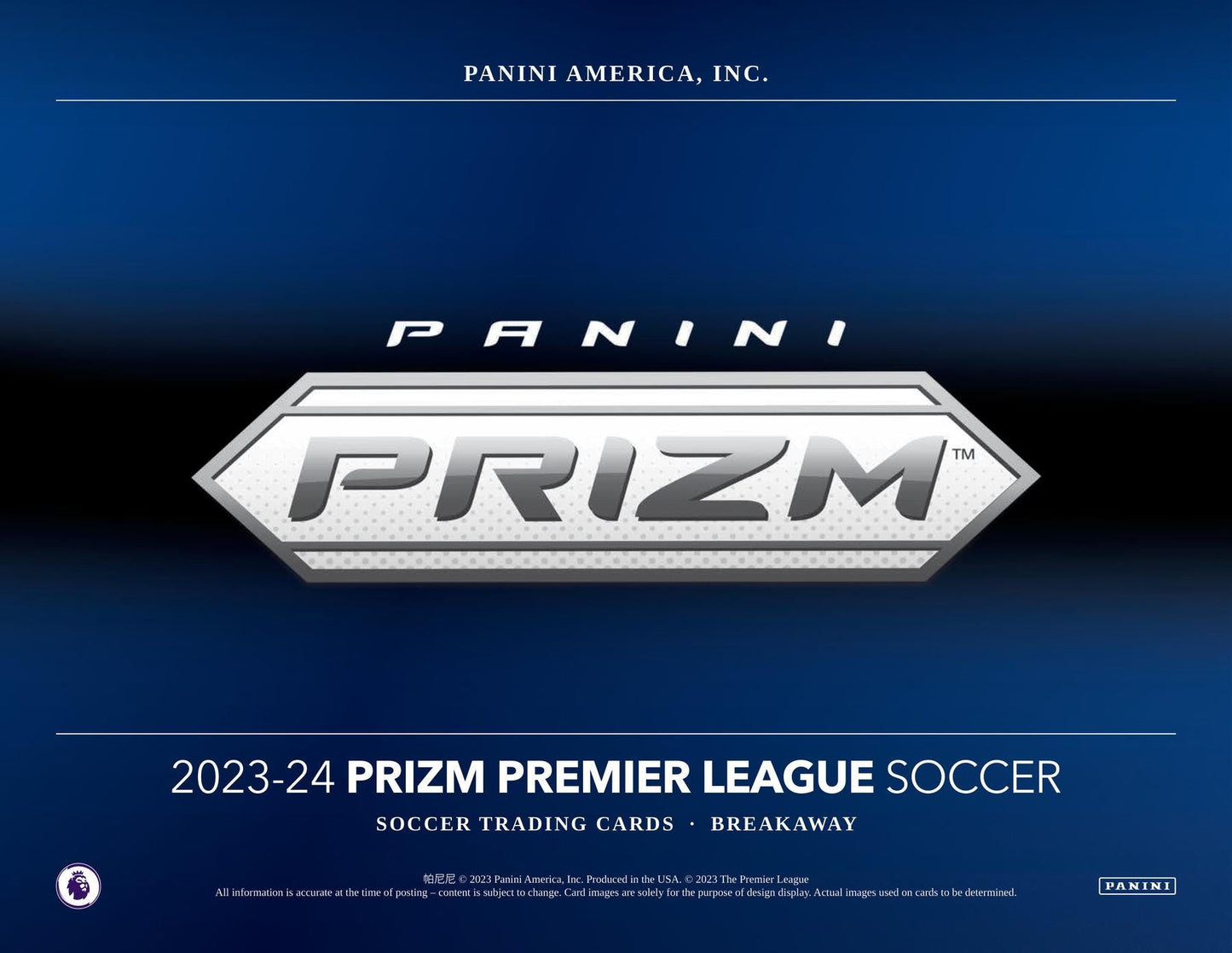 2023 - 24 Panini Prizm Premier League EPL Breakaway Soccer - Columbia Hobby - Sports Card Boxes - Toploaders - Card Savers