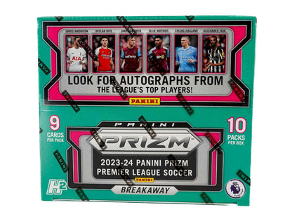 2023 - 24 Panini Prizm Premier League EPL Breakaway Soccer - Columbia Hobby - Sports Card Boxes - Toploaders - Card Savers