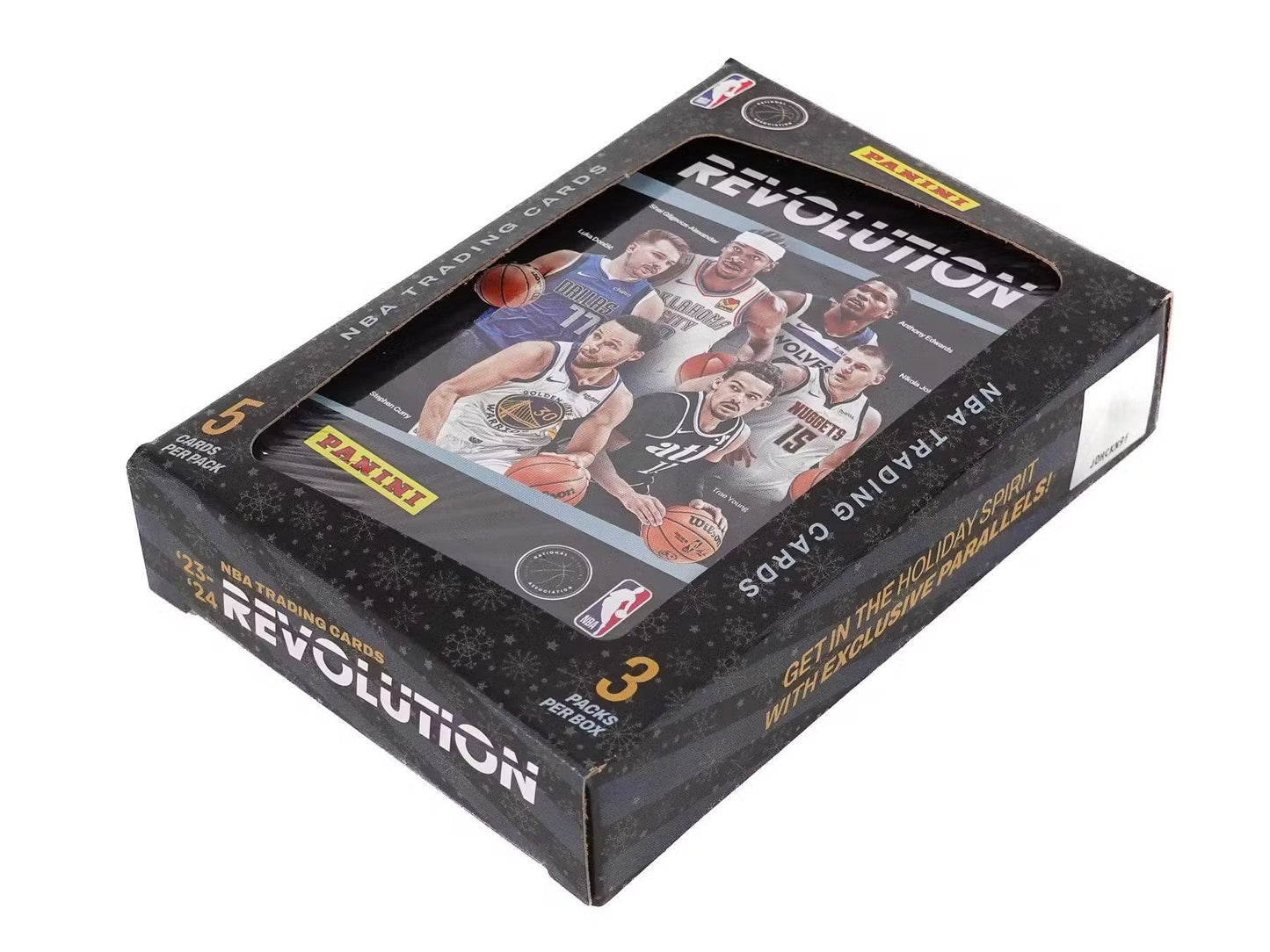 2023 - 24 Panini Revolution Basketball Winter Tin - Columbia Hobby - Sports Card Boxes - Toploaders - Card Savers