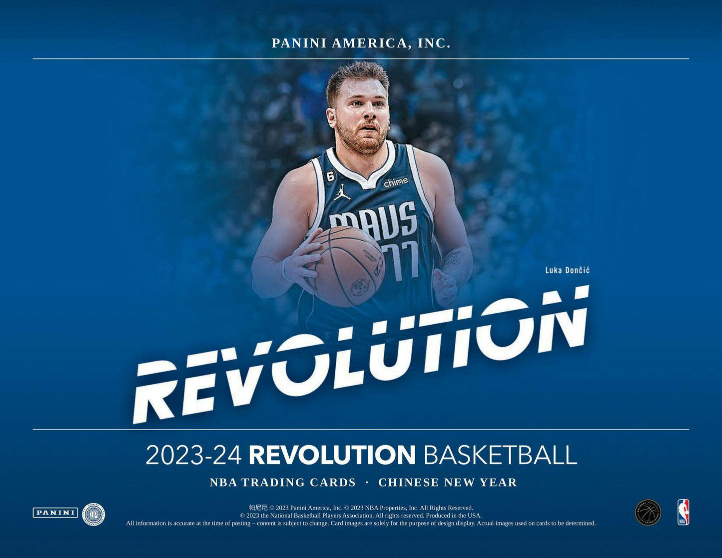 2023 - 24 Panini Revolution Chinese New Year Basketball Box - Columbia Hobby - Sports Card Boxes - Toploaders - Card Savers