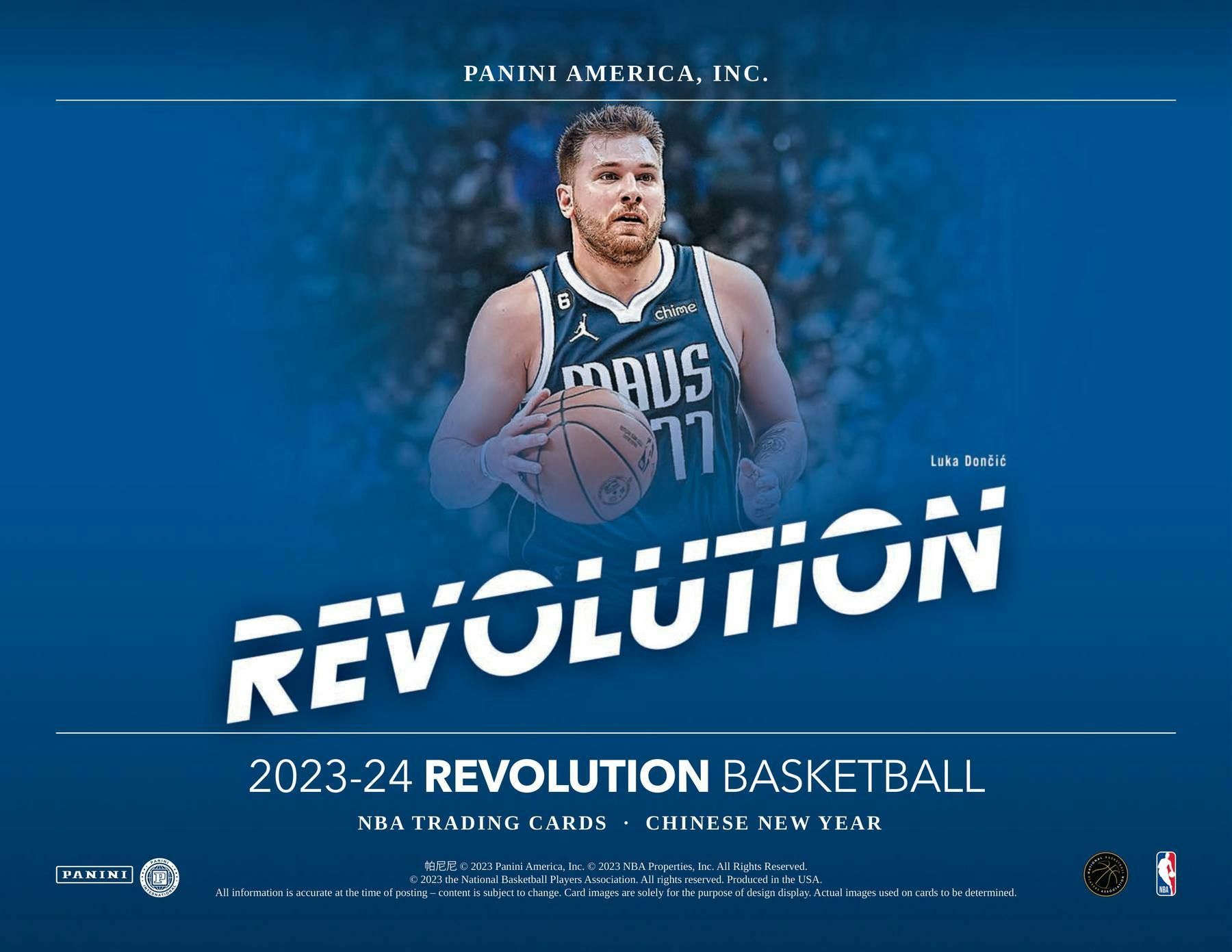 2023 - 24 Panini Revolution Chinese New Year Basketball Box - Columbia Hobby - Sports Card Boxes - Toploaders - Card Savers