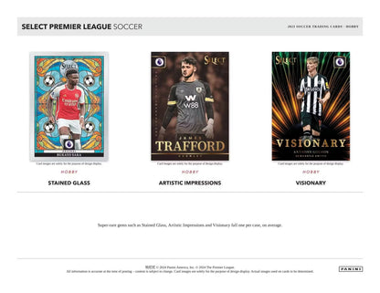 2023 - 24 Panini Select Premier League EPL Soccer Hobby Box - Columbia Hobby - Sports Card Boxes - Toploaders - Card Savers