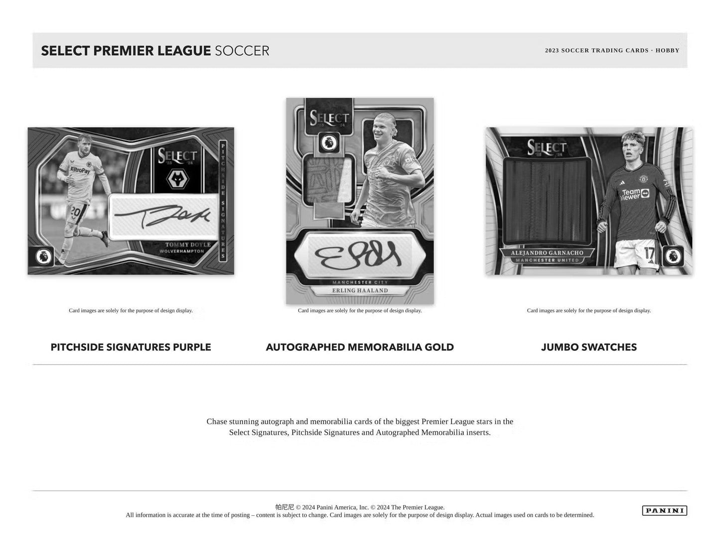 2023 - 24 Panini Select Premier League EPL Soccer Hobby Box - Columbia Hobby - Sports Card Boxes - Toploaders - Card Savers