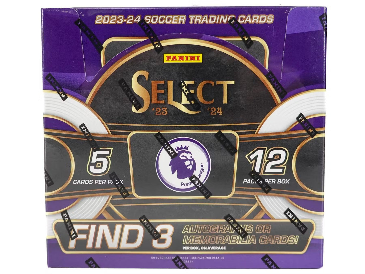 2023 - 24 Panini Select Premier League EPL Soccer Hobby Box - Columbia Hobby - Sports Card Boxes - Toploaders - Card Savers