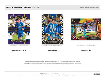 2023 - 24 Panini Select Premier League EPL Soccer Hobby Box - Columbia Hobby - Sports Card Boxes - Toploaders - Card Savers