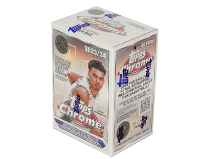 2023 - 24 Topps Chrome Basketball Blaster Box - Columbia Hobby - Sports Card Boxes - Toploaders - Card Savers