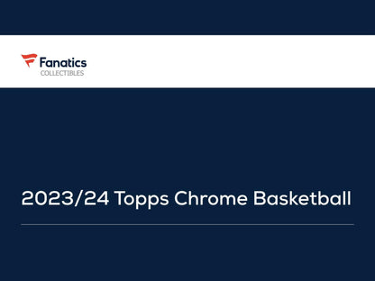 2023 - 24 Topps Chrome Basketball Blaster Box - Columbia Hobby - Sports Card Boxes - Toploaders - Card Savers