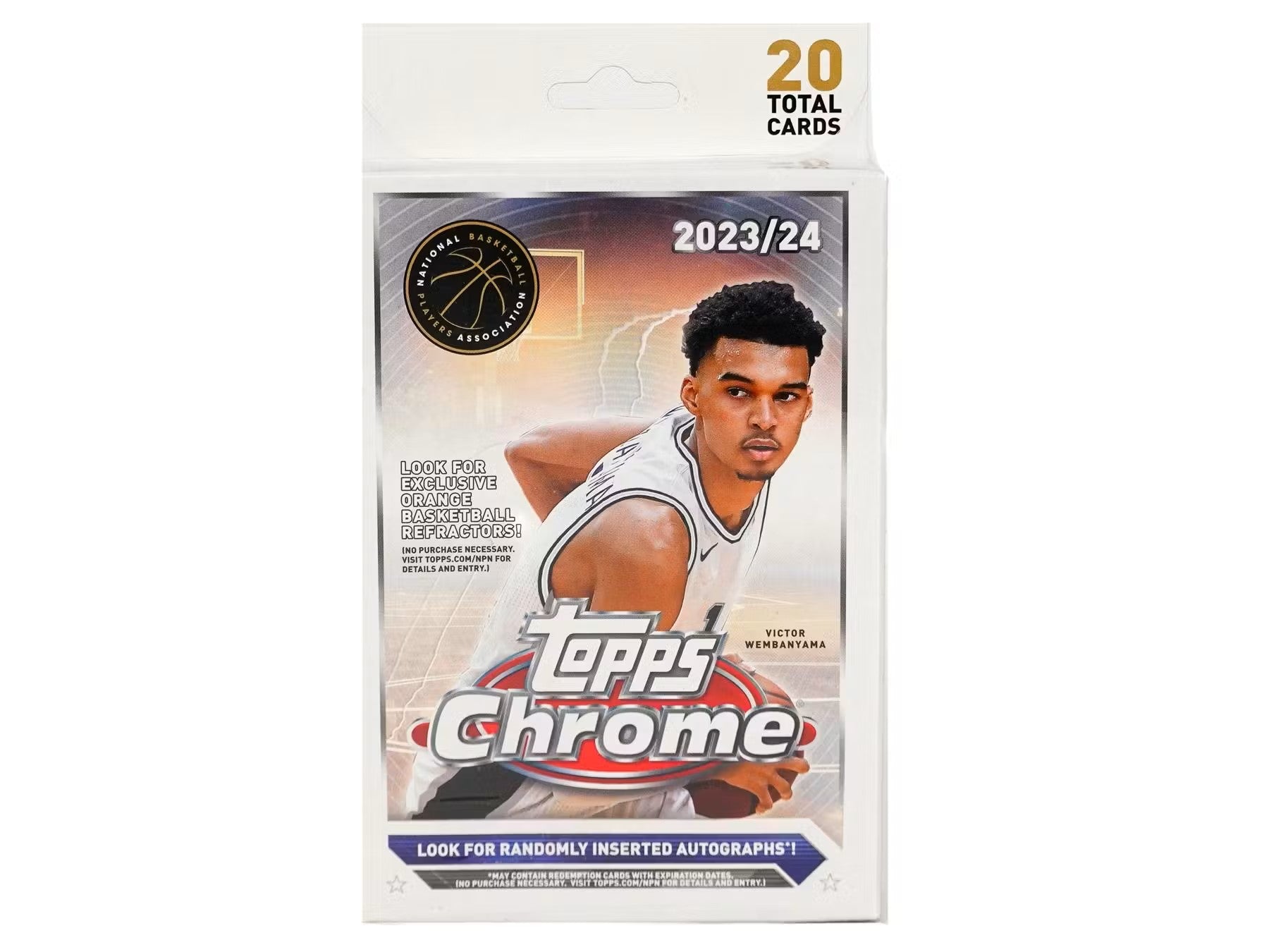 2023 - 24 Topps Chrome Basketball Hanger Box - Columbia Hobby - Sports Card Boxes - Toploaders - Card Savers