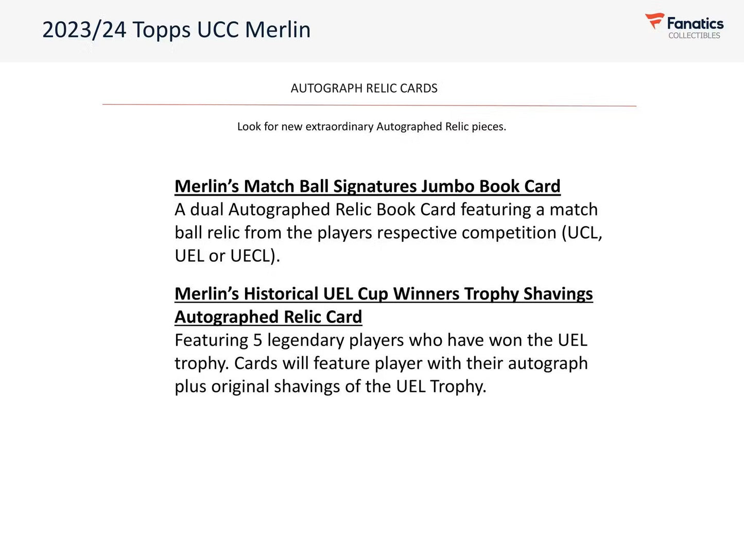 2023 - 24 Topps Chrome Merlin UEFA Club Competitions Soccer 7 - Pack Blaster Box - Columbia Hobby - Sports Card Boxes - Toploaders - Card Savers