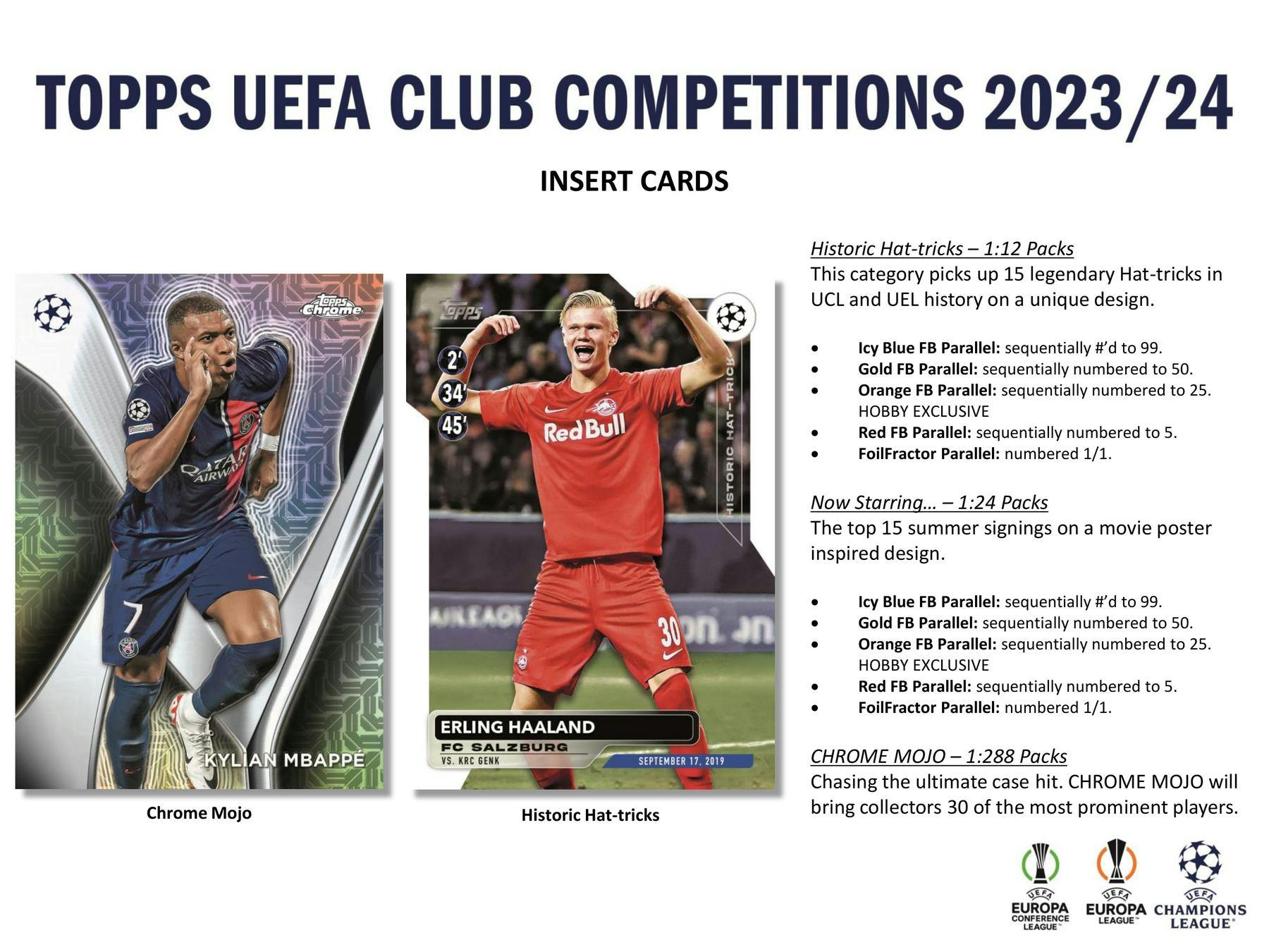 2023 - 24 Topps UEFA Club Competitions Soccer Hobby Box - Columbia Hobby - Sports Card Boxes - Toploaders - Card Savers