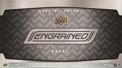 2023 - 24 Upper Deck Engrained Hockey Hobby Box - Columbia Hobby - Sports Card Boxes - Toploaders - Card Savers
