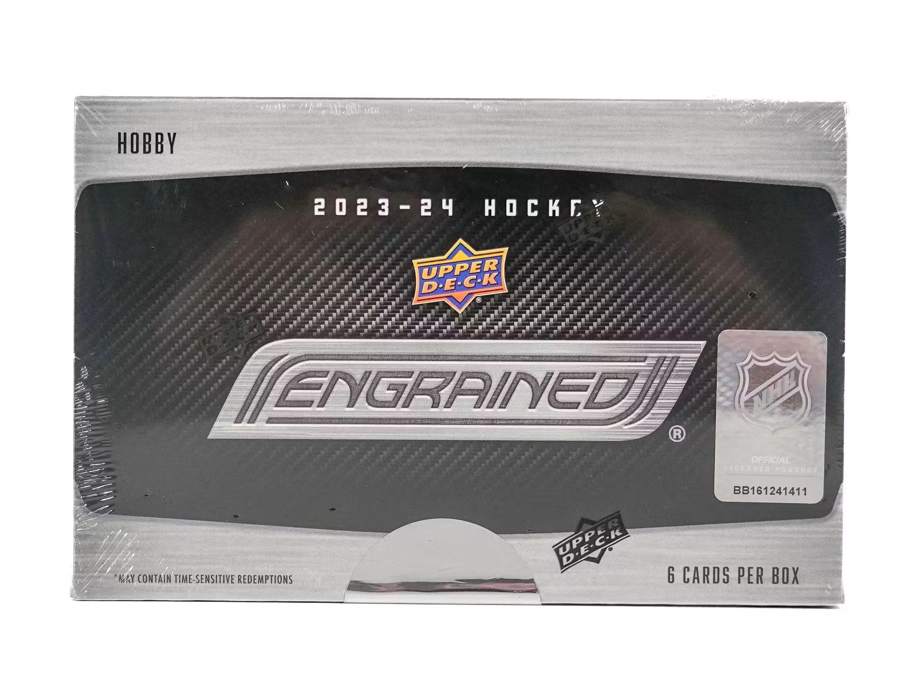 2023 - 24 Upper Deck Engrained Hockey Hobby Box - Columbia Hobby - Sports Card Boxes - Toploaders - Card Savers