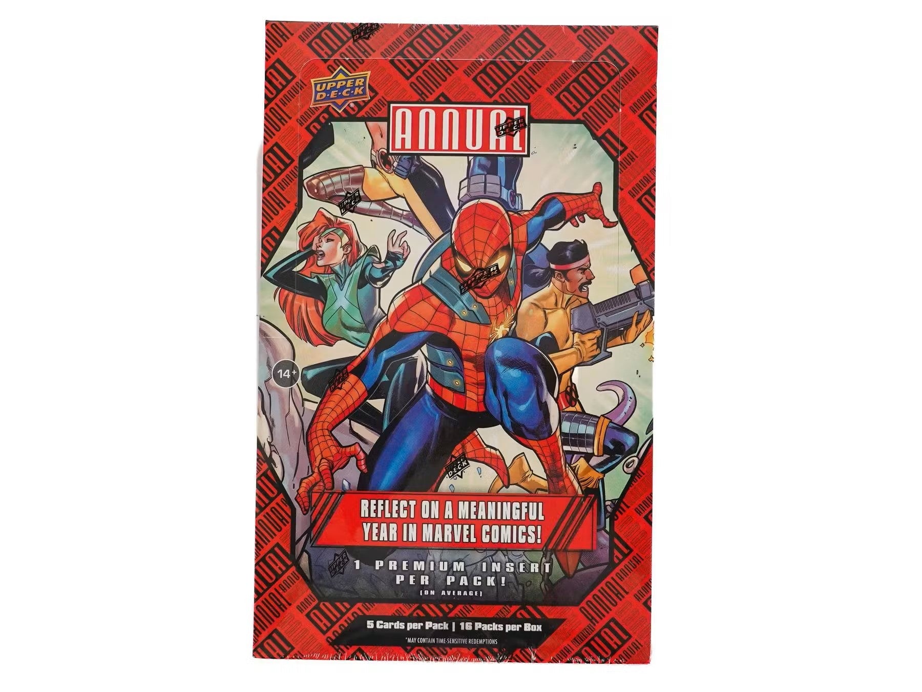 Marvel Annual Hobby Box 2023/24 packaging

Marvel Annual 2023/24 base set cards

Marvel Annual variant cover parallel card

Marvel Annual insert cards

Marvel Annual autograph and sketch card example