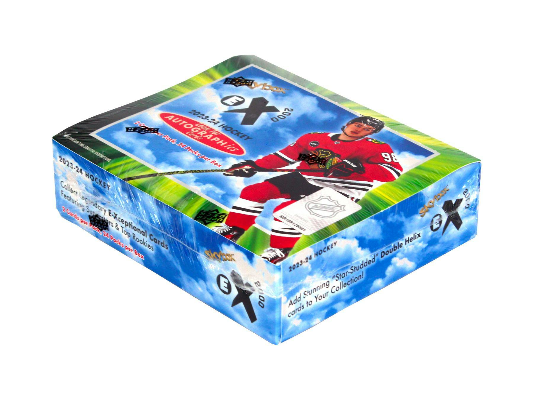 2023 - 24 Upper Deck Skybox E - X 2000 Hockey Hobby Box - Columbia Hobby - Sports Card Boxes - Toploaders - Card Savers