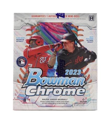 2023 Bowman Chrome Baseball Hobby Box - Columbia Hobby - Sports Card Boxes - Toploaders - Card Savers