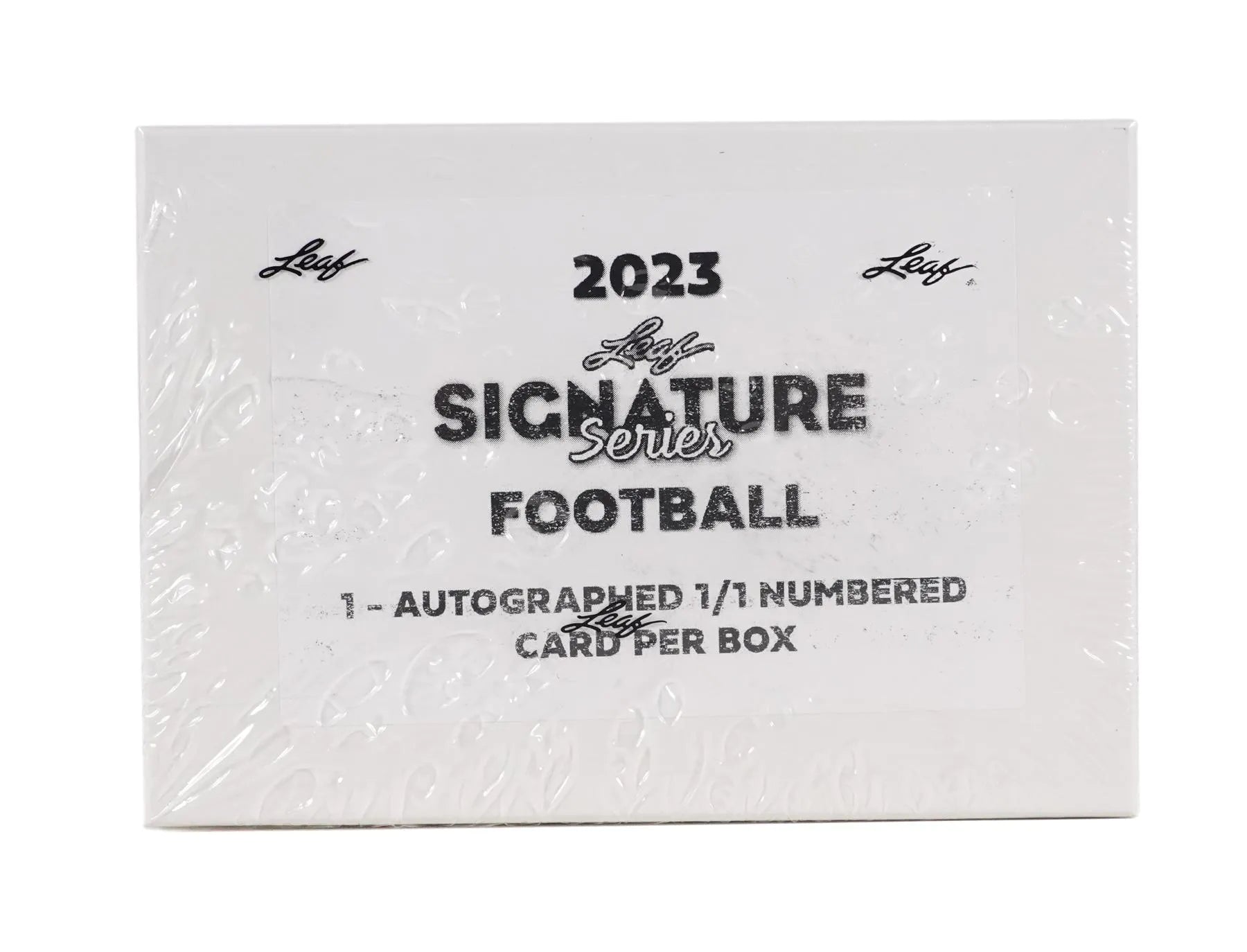 2023 Leaf Football Signature Series Hobby - Columbia Hobby - Sports Card Boxes - Toploaders - Card Savers