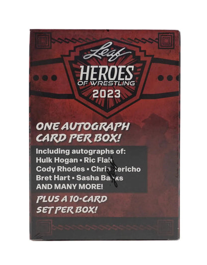 2023 Leaf Heroes of Wrestling Blaster Box - Columbia Hobby - Sports Card Boxes - Toploaders - Card Savers