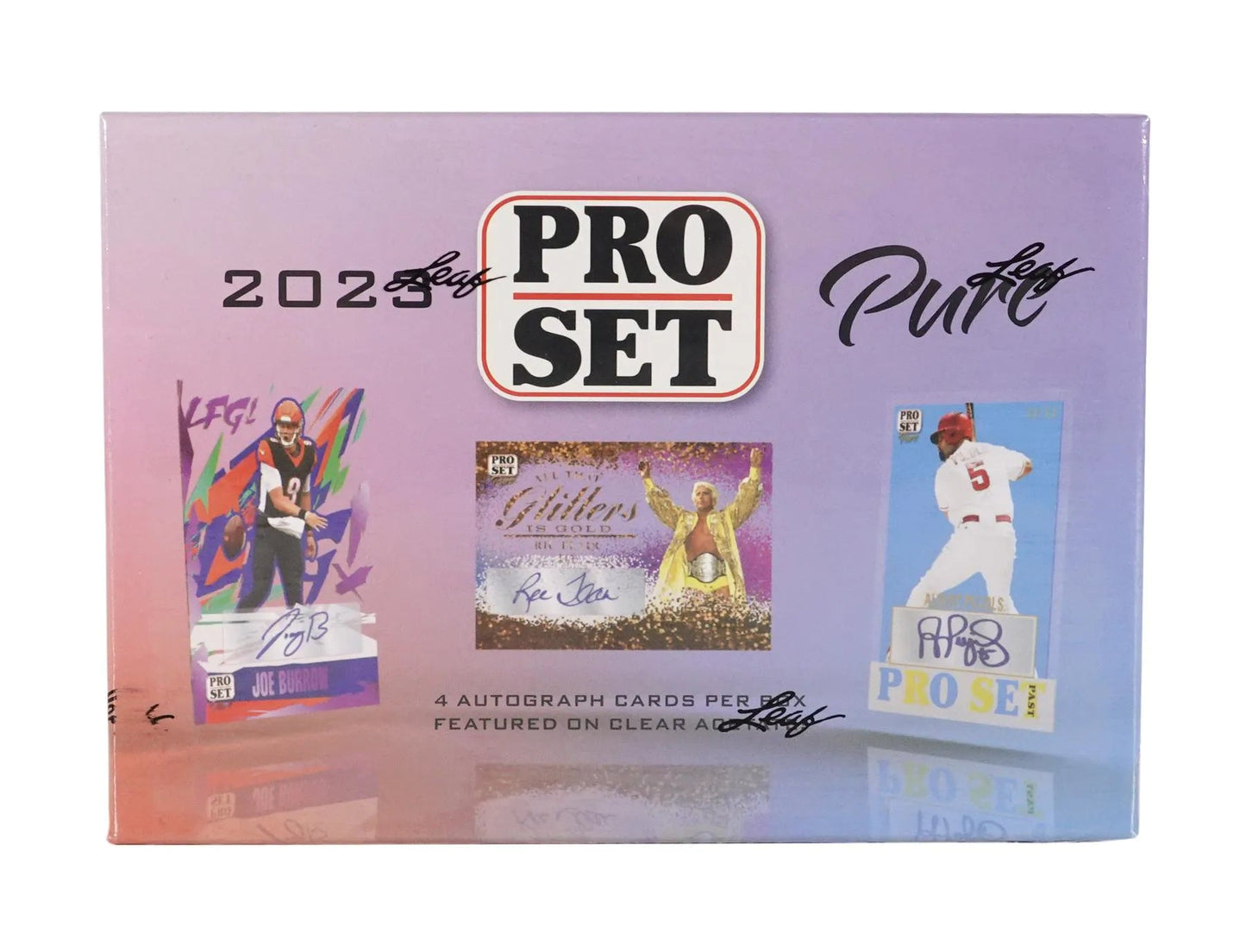 2023 Leaf Pro Set Pure Multisport Hobby Box - Columbia Hobby - Sports Card Boxes - Toploaders - Card Savers