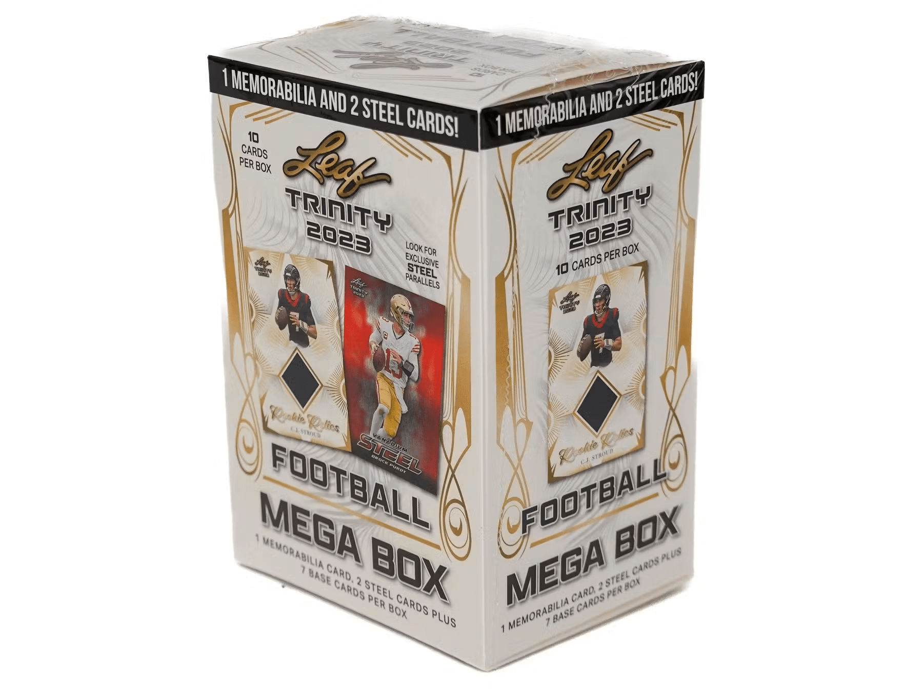 2023 Leaf Trinity Football Mega Box - Columbia Hobby - Sports Card Boxes - Toploaders - Card Savers