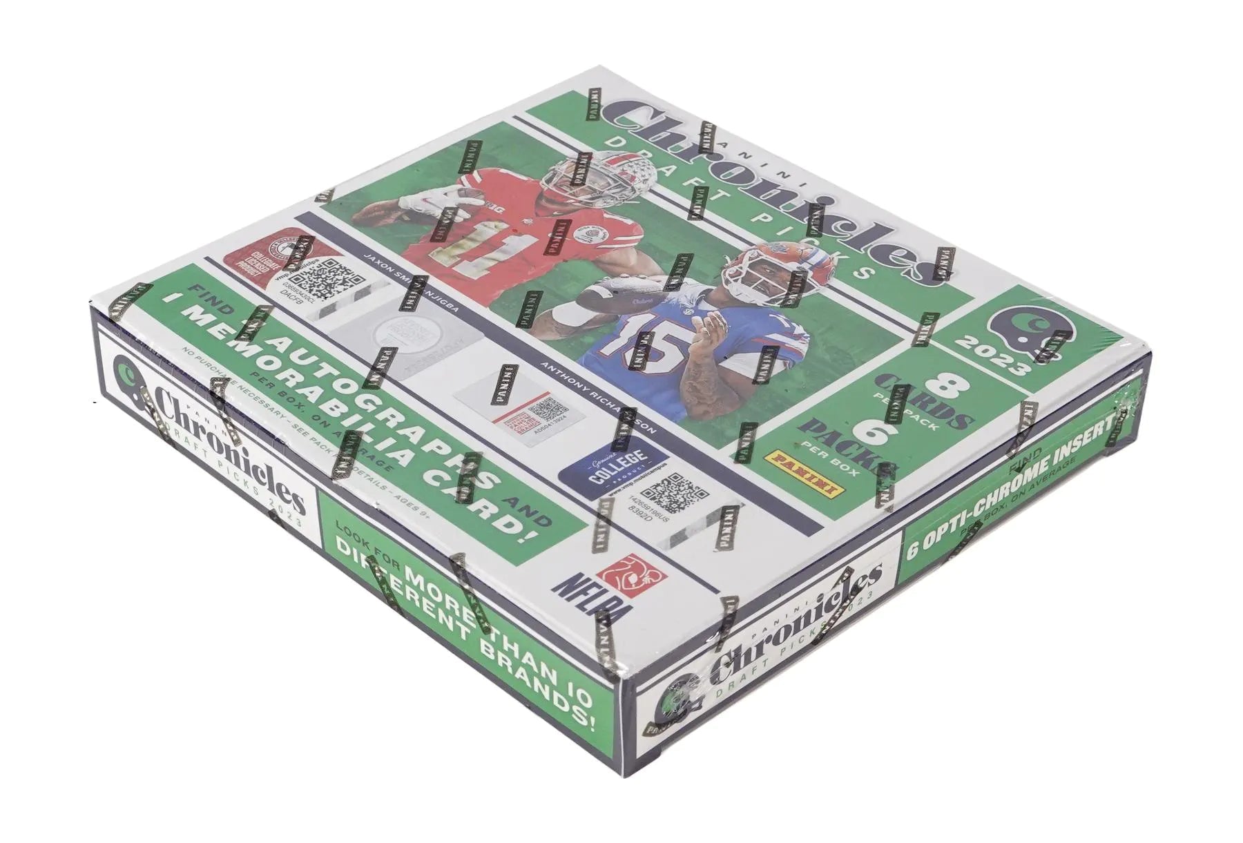 2023 Panini Chronicles Draft Picks Football Hobby Box - Columbia Hobby - Sports Card Boxes - Toploaders - Card Savers