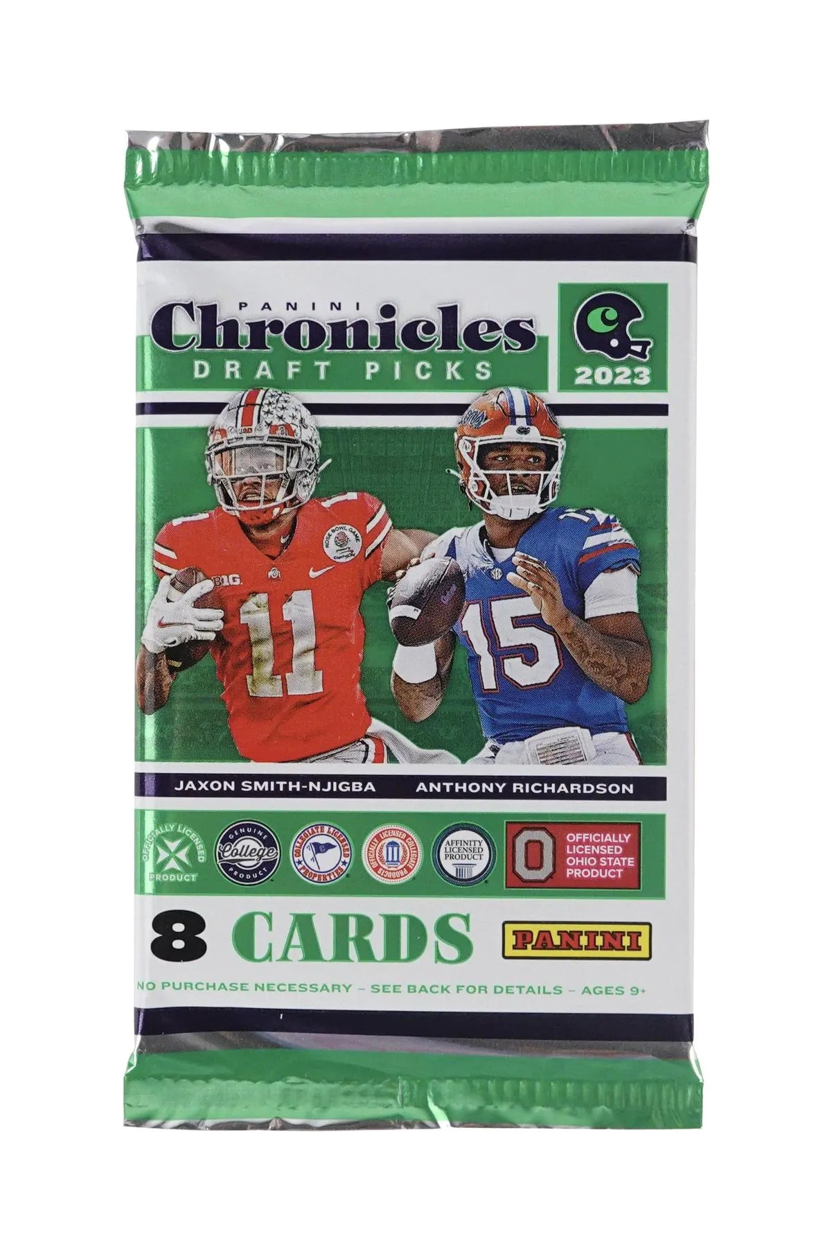 2023 Panini Chronicles Draft Picks Football Hobby Box - Columbia Hobby - Sports Card Boxes - Toploaders - Card Savers
