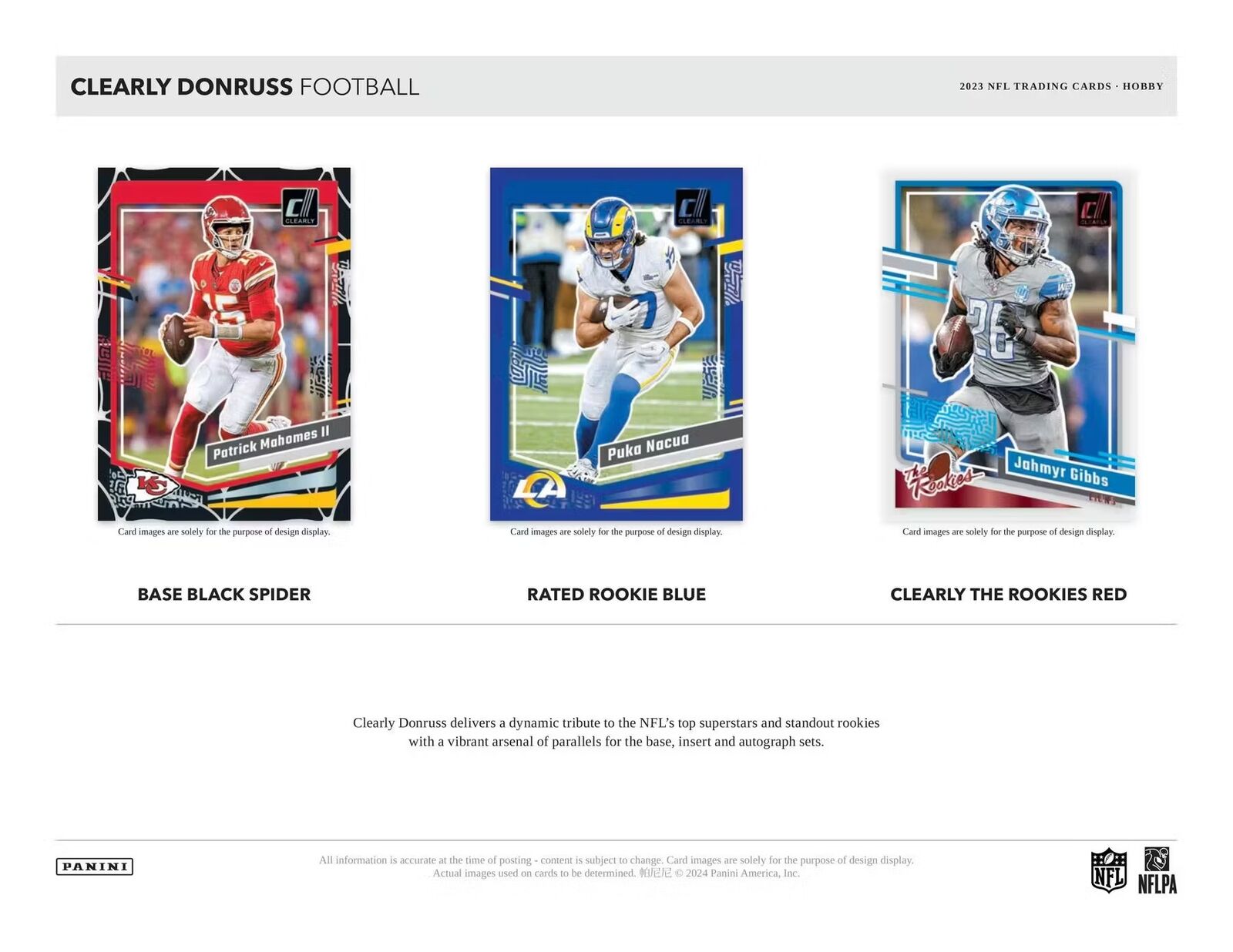 2023 Panini Clearly Donruss Football Hobby Box - Columbia Hobby - Sports Card Boxes - Toploaders - Card Savers