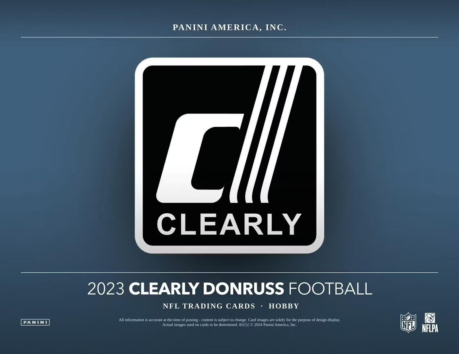 2023 Panini Clearly Donruss Football Hobby Box - Columbia Hobby - Sports Card Boxes - Toploaders - Card Savers