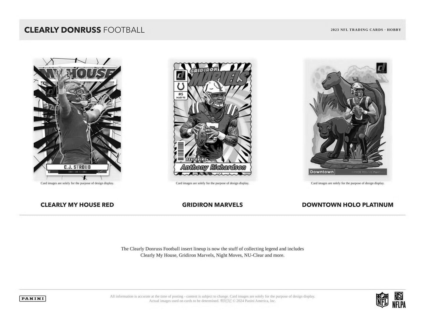 2023 Panini Clearly Donruss Football Hobby Box - Columbia Hobby - Sports Card Boxes - Toploaders - Card Savers