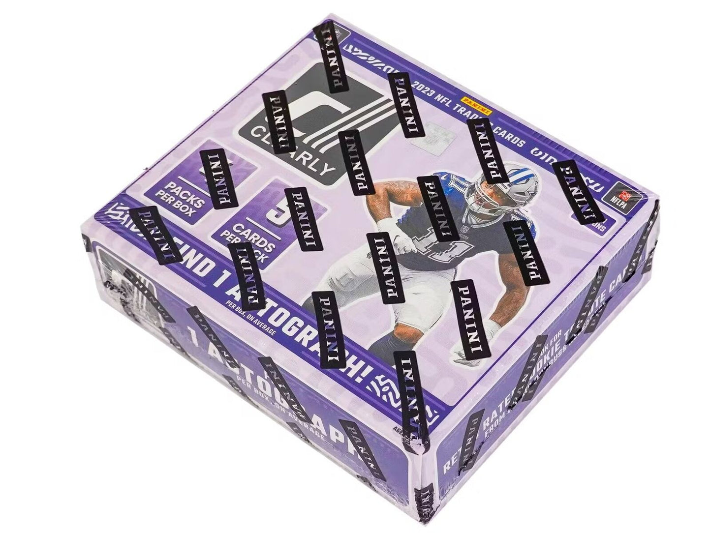 2023 Panini Clearly Donruss Football Hobby Box - Columbia Hobby - Sports Card Boxes - Toploaders - Card Savers