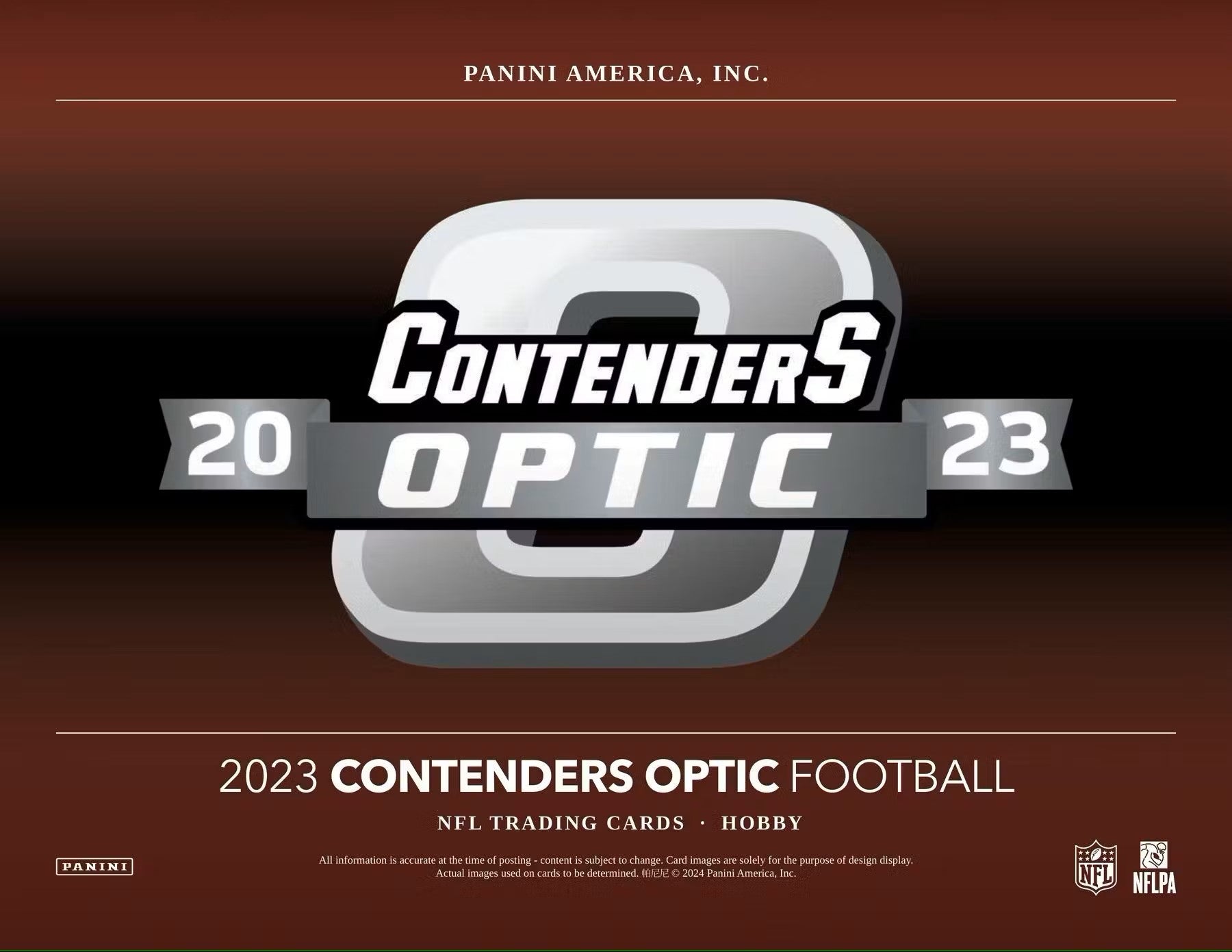 2023 Panini Contenders Optic Football Hobby Box - Columbia Hobby - Sports Card Boxes - Toploaders - Card Savers