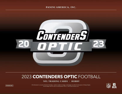 2023 Panini Contenders Optic Football Hobby Box - Columbia Hobby - Sports Card Boxes - Toploaders - Card Savers