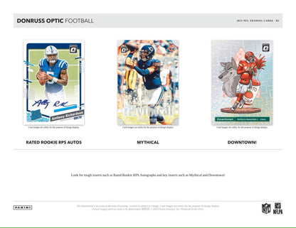 2023 Panini Donruss Optic Football H2 Box - Columbia Hobby - Sports Card Boxes - Toploaders - Card Savers