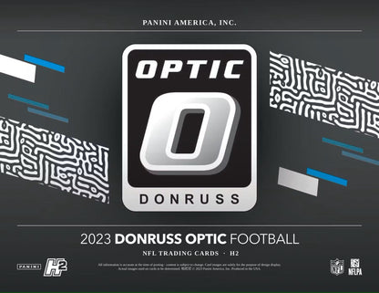 2023 Panini Donruss Optic Football H2 Box - Columbia Hobby - Sports Card Boxes - Toploaders - Card Savers