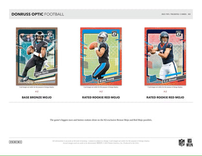 2023 Panini Donruss Optic Football H2 Box - Columbia Hobby - Sports Card Boxes - Toploaders - Card Savers