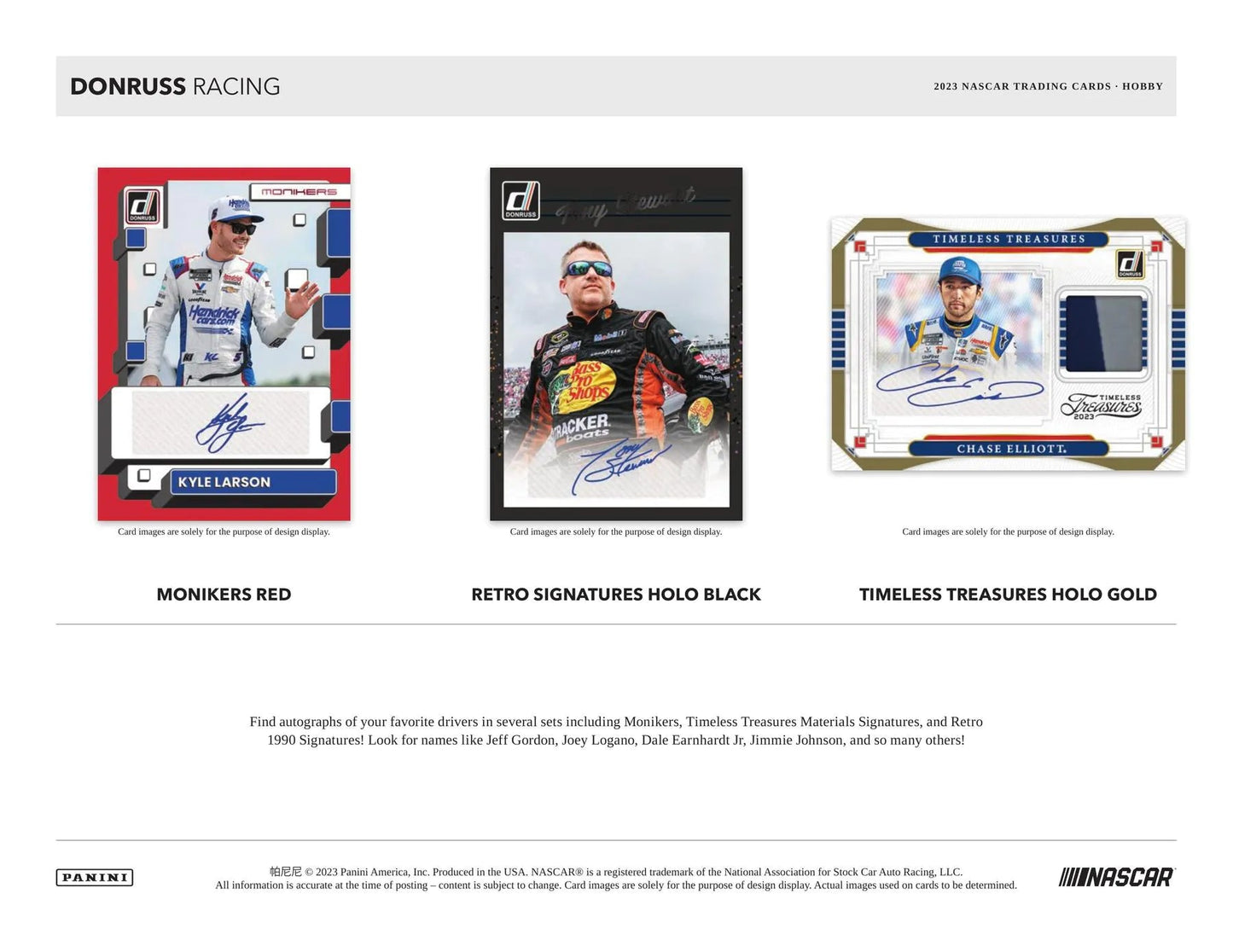 2023 Panini Donruss Racing Hobby Box - Columbia Hobby - Sports Card Boxes - Toploaders - Card Savers