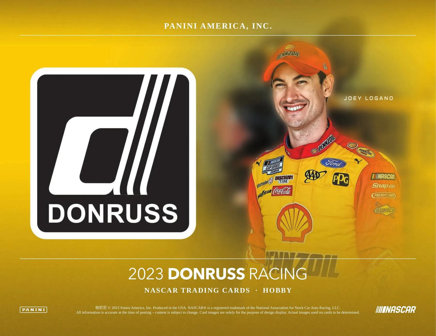 2023 Panini Donruss Racing Hobby Box - Columbia Hobby - Sports Card Boxes - Toploaders - Card Savers