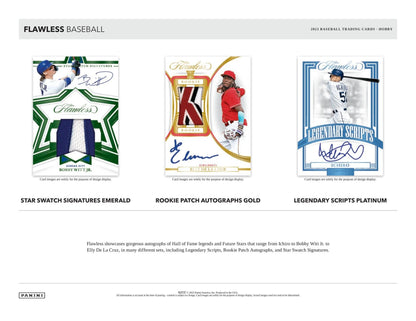 2023 Panini Flawless Baseball Hobby 2 - Box Case - Columbia Hobby - Sports Card Boxes - Toploaders - Card Savers