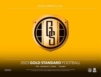 2023 Panini Gold Standard Football Hobby Box - Columbia Hobby - Sports Card Boxes - Toploaders - Card Savers