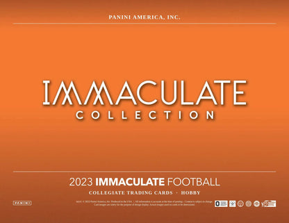 2023 Panini Immaculate Collegiate Football - Columbia Hobby - Sports Card Boxes - Toploaders - Card Savers
