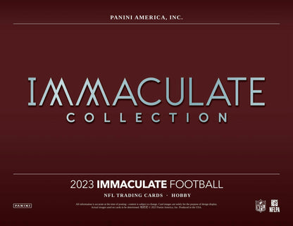 2023 Panini Immaculate Football Hobby Box - Columbia Hobby - Sports Card Boxes - Toploaders - Card Savers