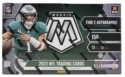 2023 Panini Mosaic Football Hobby Box - Columbia Hobby - Sports Card Boxes - Toploaders - Card Savers