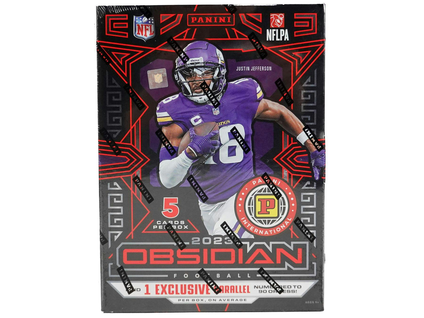2023 Panini Obsidian Football International Hobby Box - Columbia Hobby - Sports Card Boxes - Toploaders - Card Savers