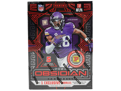 2023 Panini Obsidian Football International Hobby Box - Columbia Hobby - Sports Card Boxes - Toploaders - Card Savers