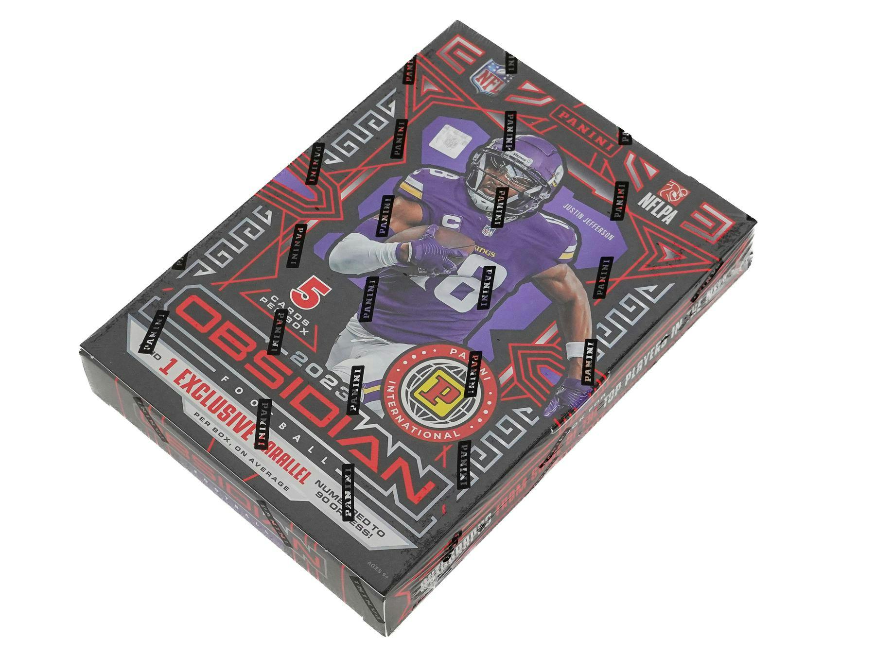 2023 Panini Obsidian Football International Hobby Box - Columbia Hobby - Sports Card Boxes - Toploaders - Card Savers