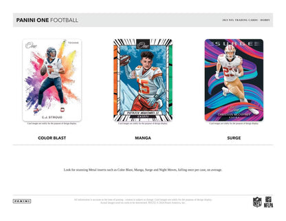 2023 Panini One Football Hobby Box - Columbia Hobby - Sports Card Boxes - Toploaders - Card Savers