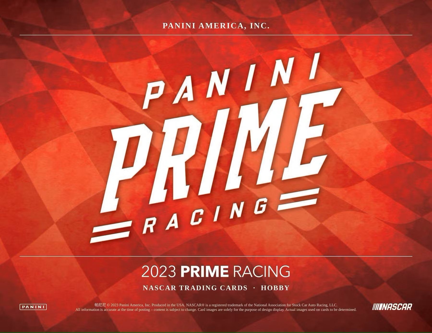2023 Panini Prime Racing Hobby Box - Columbia Hobby - Sports Card Boxes - Toploaders - Card Savers