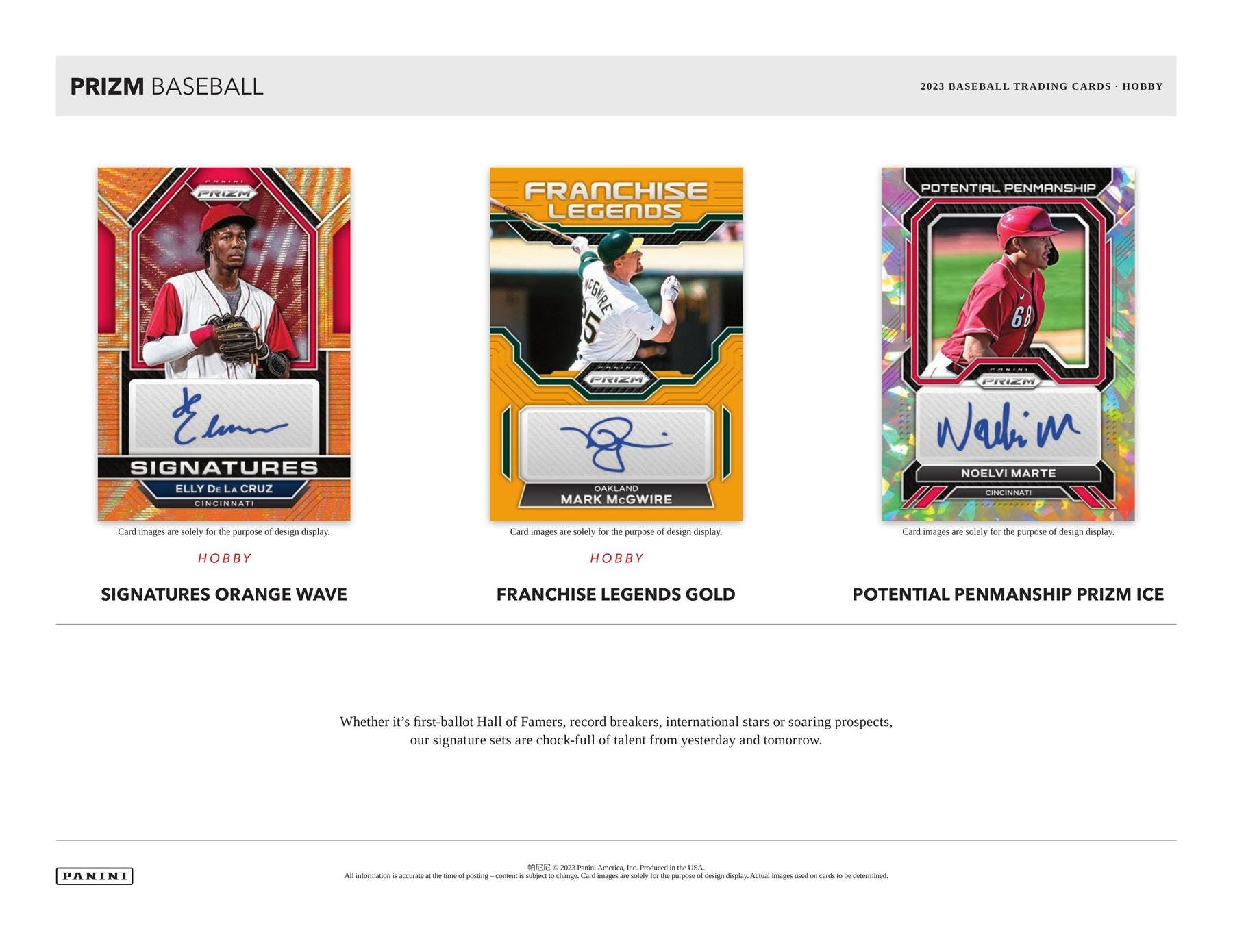 2023 Panini Prizm Baseball Hobby Box - Columbia Hobby - Sports Card Boxes - Toploaders - Card Savers