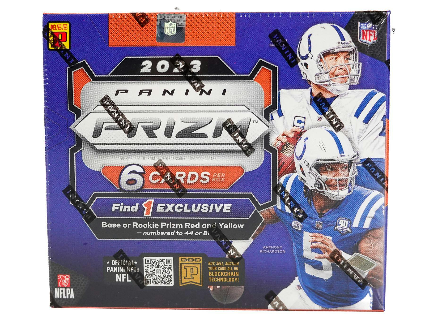 2023 Panini Prizm Football Asia Box - Columbia Hobby - Sports Card Boxes - Toploaders - Card Savers