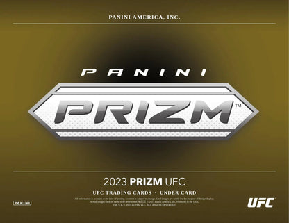 2023 Panini Prizm UFC Under Card Box - Columbia Hobby - Sports Card Boxes - Toploaders - Card Savers