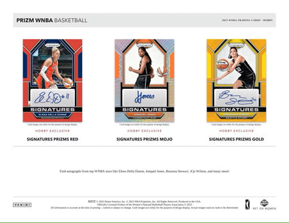 2023 Panini Prizm WNBA Basketball Hobby Box - Columbia Hobby - Sports Card Boxes - Toploaders - Card Savers
